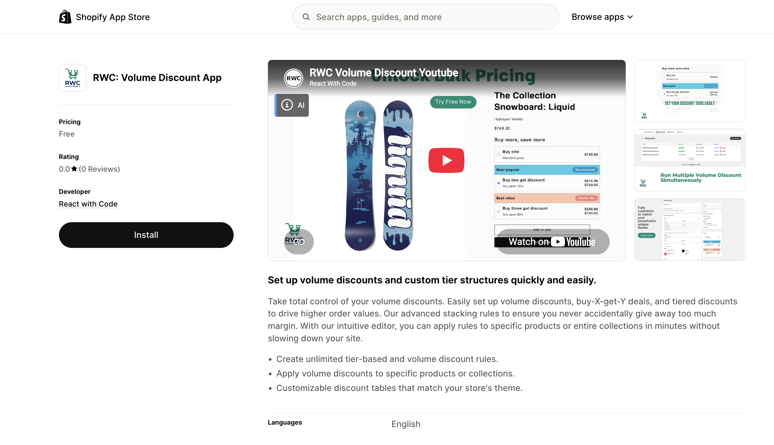 RWC-Volume-Discount-App